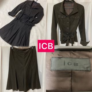 アイシービー(ICB)の美品　IＣＢ　スーツ　上下(スーツ)