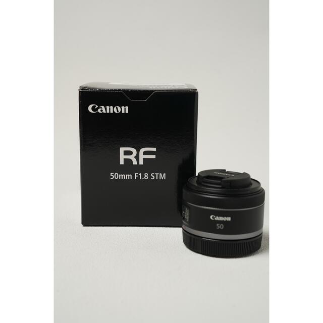 低価格で販売 Canon RF50mm f1.8 stm 美品 レンズ(単焦点