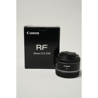 キヤノン(Canon)のCanon RF50mm f1.8 stm 美品(レンズ(単焦点))