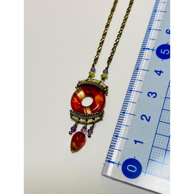 SATELLITE(サテリット)Paris ネックレス① オレンジ レディースのアクセサリー(ネックレス)の商品写真