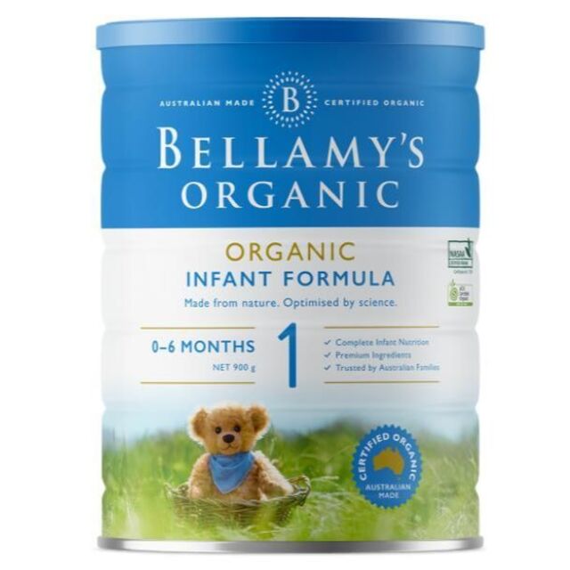 Bellamy’s ベラミーズオーガニック粉ミルク（0～6ヵ月用）１缶