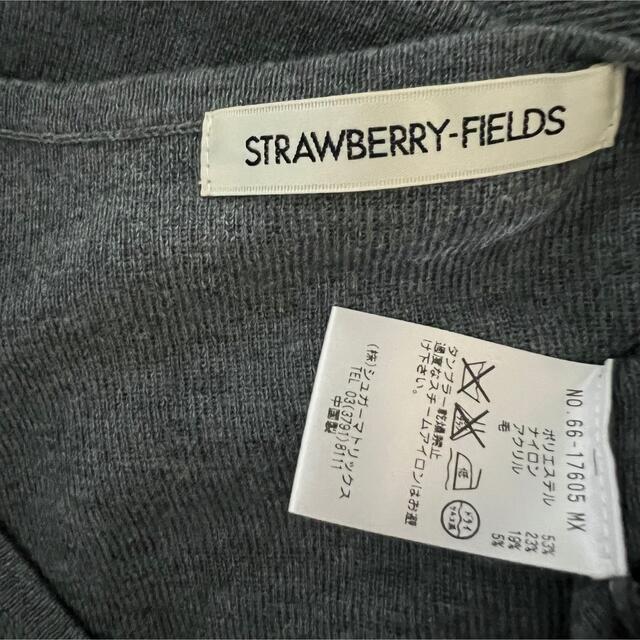 STRAWBERRY-FIELDS(ストロベリーフィールズ)のストロベリー♡デザインニット レディースのトップス(ニット/セーター)の商品写真