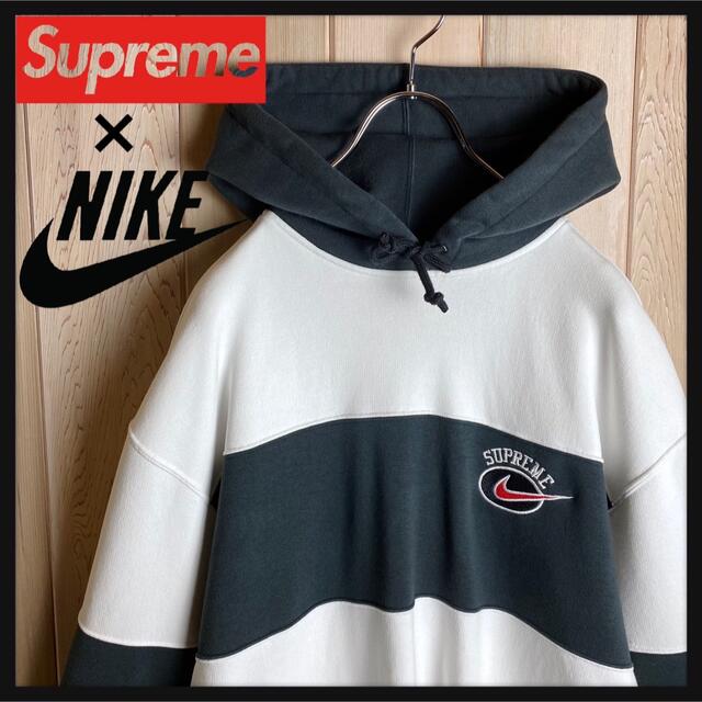 supreme×NIKE コラボパーカー 登場! 【新品】Supreme×NIKE コラボパーカー パーカー