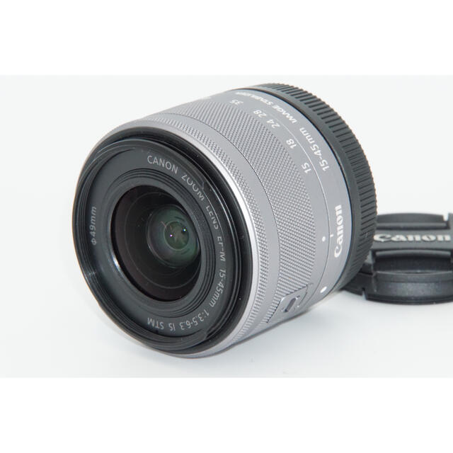 Canon EF-M15-45F3.5-6.3 IS STM シルバー
