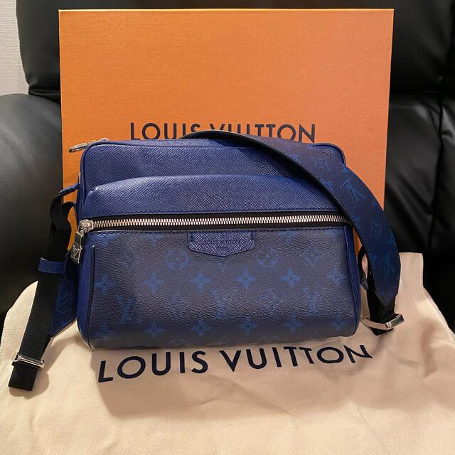 ルイヴィトン LOUIS VUITTON フラップメッセンジャー タイガラマ ショルダーバッグ モノグラムキャンバス ホワイト ユニセックスオールシーズン重量