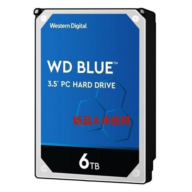 内蔵HDD WD Blue WD60EZAZSATA6Gbsキャッシュ