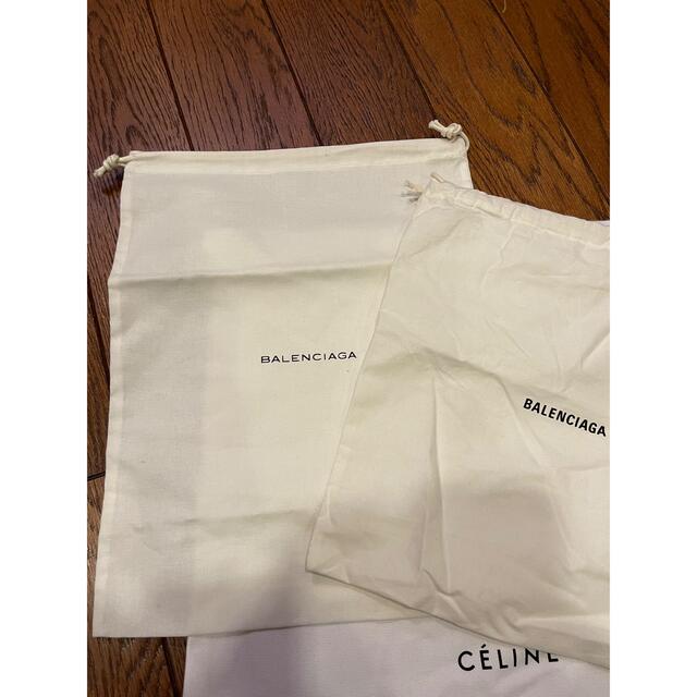 Balenciaga(バレンシアガ)の★様専用　ジミーチュウ　セリーヌ　保存袋　セット販売 レディースのバッグ(ショップ袋)の商品写真