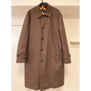 20FW ワコマリア  バルカラーコート　ブラウン　M