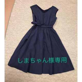 プロポーションボディドレッシング(PROPORTION BODY DRESSING)のしまちゃん様専用：美品　膝丈ワンピース(ひざ丈ワンピース)