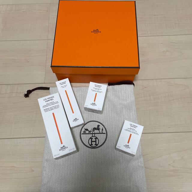 コスメ/美容エルメス　HERMES ネイルセット　バンドクリーム　ベーストップコート