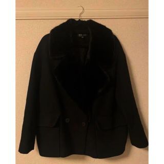 ザラ(ZARA)のZARA OVERFIT FUR JACKET ザラ ファー ジャケット(テーラードジャケット)