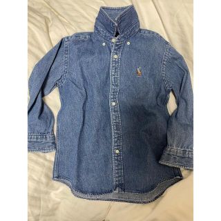 ラルフローレン(Ralph Lauren)の美品！ラルフローレン　デニムシャツ(ブラウス)