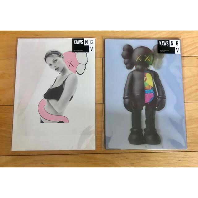 KAWS NGV ポストカード ケイトモス companion | usturology.ph