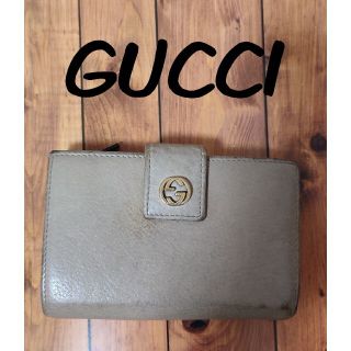 グッチ(Gucci)のGUCCI　グッチ　折りたたみ財布　折り財布(財布)