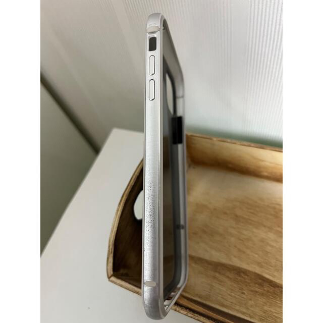 iPhone11アルミバンパー背面カバー付き スマホ/家電/カメラのスマホアクセサリー(iPhoneケース)の商品写真