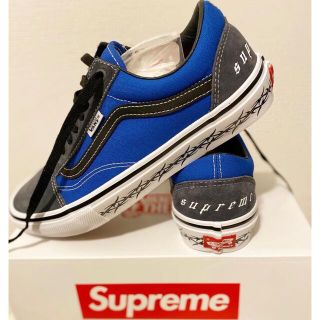 シュプリーム(Supreme)の【27.5cm 未着用】supreme vans オールドスクール royal(スニーカー)