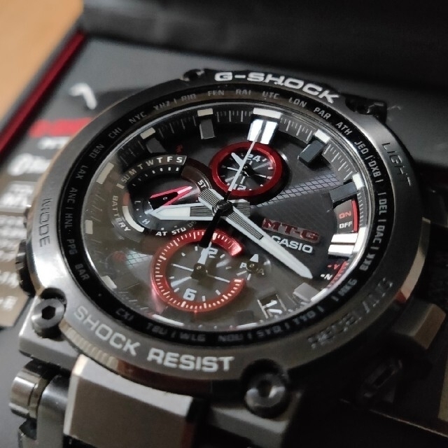 CASIO / G-SHOCK , MTG-B1000B-1AJF メンズの時計(腕時計(アナログ))の商品写真