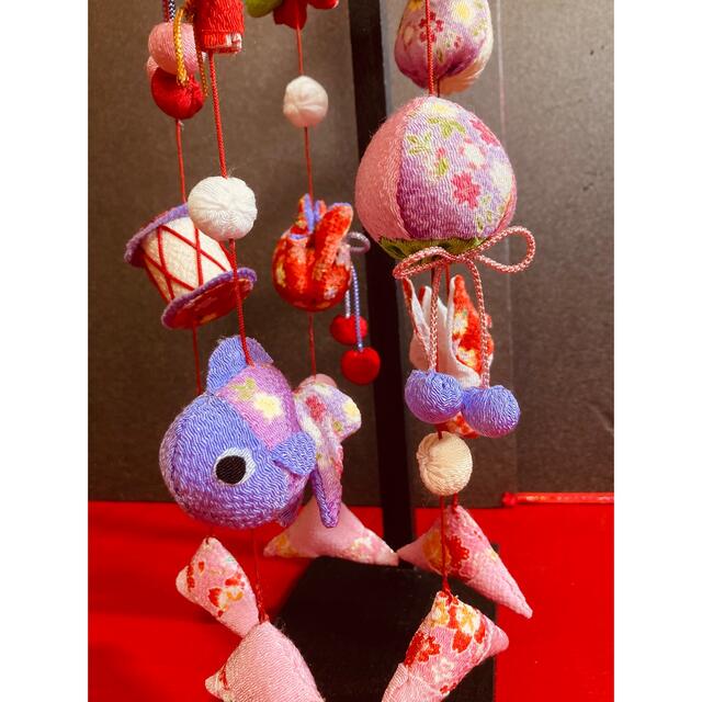宝吊り飾り　お雛様　お祝い事 ハンドメイドのぬいぐるみ/人形(人形)の商品写真
