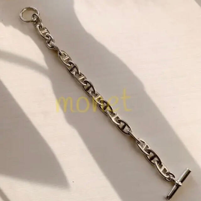 シルバー925 アンカーチェーン 20cm MM - ブレスレット