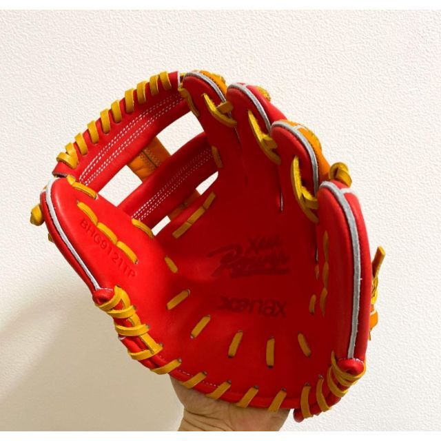Xanax(ザナックス)のザナックス 新品タグ付き 硬式 トレーニング用グローブ スポーツ/アウトドアの野球(グローブ)の商品写真