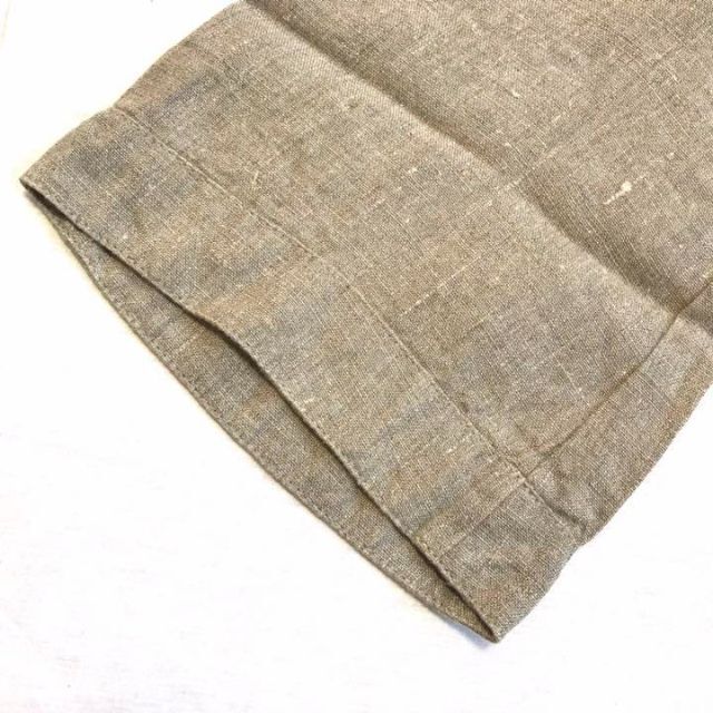 fog linen work(フォグリネンワーク)のfog linen work レディース　リネン100% ワンピース　Ｖネック レディースのワンピース(ひざ丈ワンピース)の商品写真