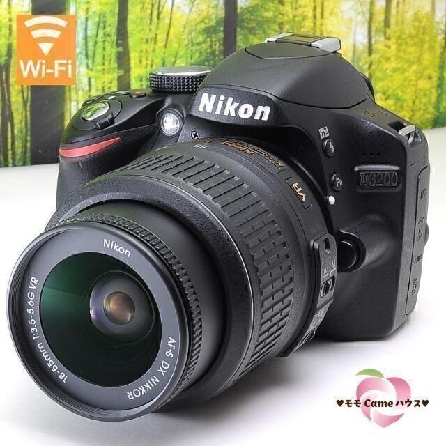 ❤ガイド機能❤ Nikon D3200 ニコン スマホ転送 一眼レフ カメラ