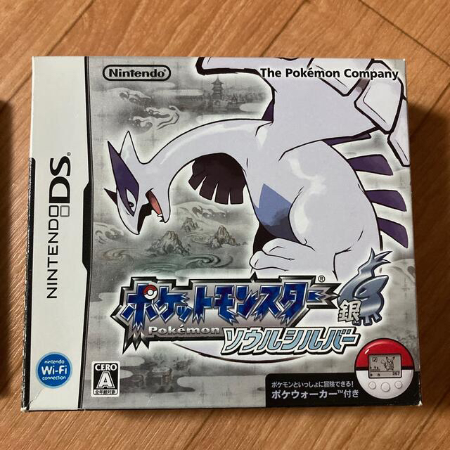 ポケットモンスター ソウルシルバー DS(ポケウォーカー欠品) エンタメ/ホビーのゲームソフト/ゲーム機本体(携帯用ゲームソフト)の商品写真