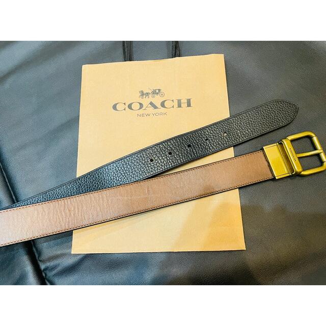 COACH(コーチ)のCOACH リバーシブル レザーベルト 2way メンズのファッション小物(ベルト)の商品写真