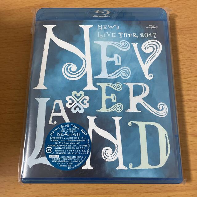 NEWS(ニュース)のNEWS　LIVE　TOUR　2017　NEVERLAND Blu-ray エンタメ/ホビーのDVD/ブルーレイ(ミュージック)の商品写真