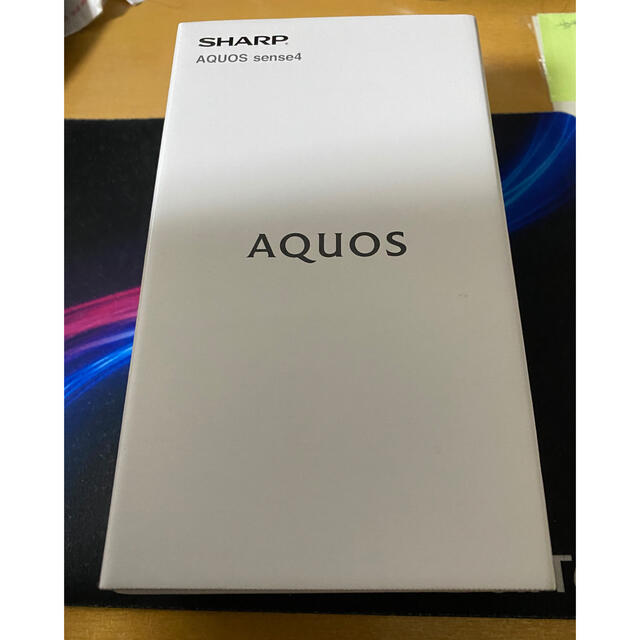 ★新品未開封 SHARP AQUOS sense4 SH-M15 ブラック