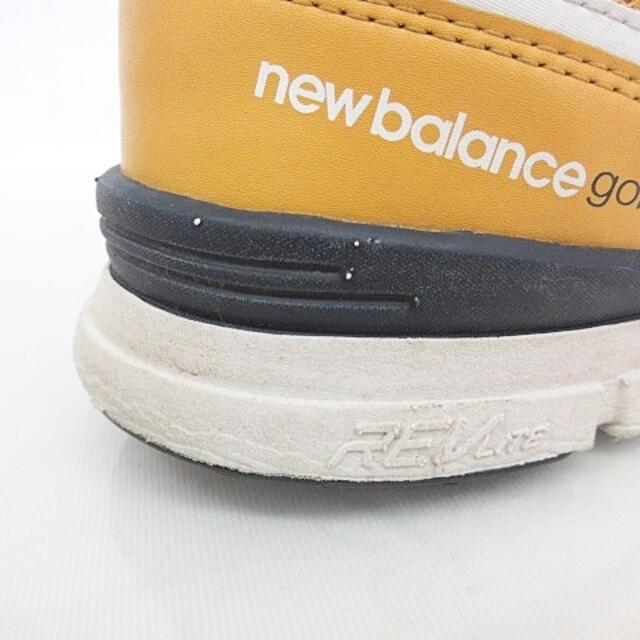 NEW BALANCE ゴルフシューズ スパイクレス イエロー 26.5 8