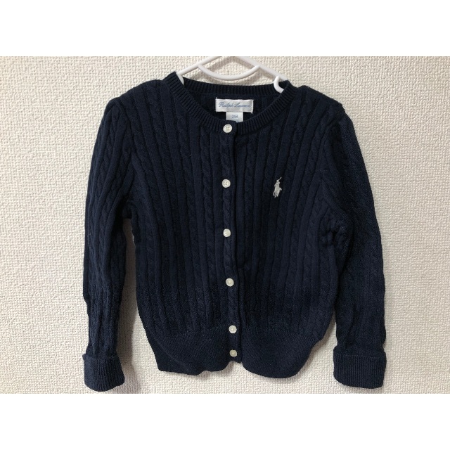 Ralph Lauren(ラルフローレン)のラルフローレン RALPH LAUREN カーディガン　24m/90cm 美品 キッズ/ベビー/マタニティのキッズ服男の子用(90cm~)(カーディガン)の商品写真