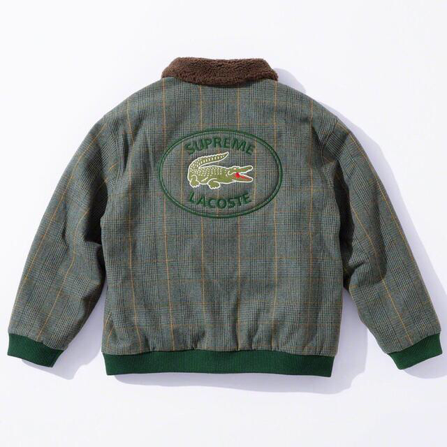 Supreme LACOSTE Wool Bomber Jacket 19AW dinaslh.kaltimprov.go.id