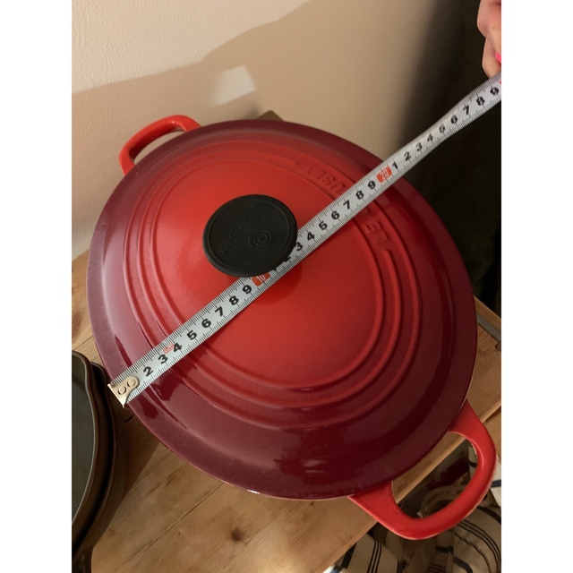 LE CREUSET(ルクルーゼ)のル・クルーゼ　鍋 インテリア/住まい/日用品のキッチン/食器(鍋/フライパン)の商品写真