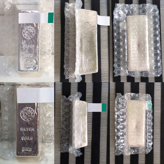 たろー様専用】石福金属興インゴット1kgと500g(計1.5kg)購入証明の通販