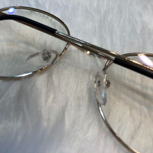 高品質★メガネフレーム★眼鏡めがねサングラス黒スタイリッシュPCフレームフラット レディースのファッション小物(サングラス/メガネ)の商品写真