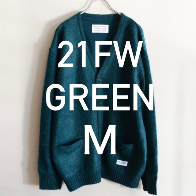 WACKO MARIA MOHAIR KNIT CARDIGAN 21fw