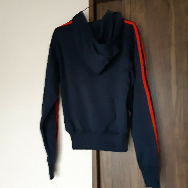 adidas - adidas アディダス パーカー ジャージ 紺 ネイビー 赤 adidas - adidas アディダス パーカー ジャージ 紺 ネイビー 赤