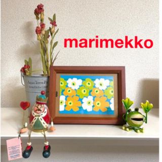 マリメッコ(marimekko)の★週末セール中★マリメッコ  ポストカードとフォトフレームセット(フォトフレーム)