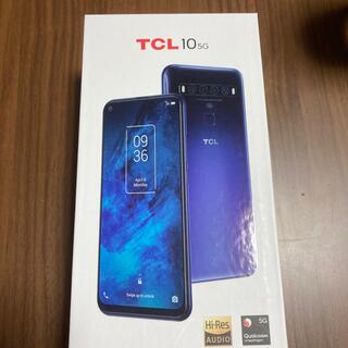 アンドロイド(ANDROID)の株式会社TCLジャパンエレクトロニクス TCL-10 5G Chrome Blu(スマートフォン本体)