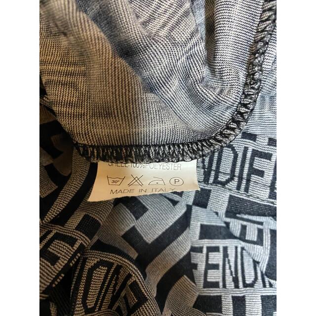 オールド FENDI フェンディ ロゴ ズッカ柄 長袖 カットソー-eastgate.mk