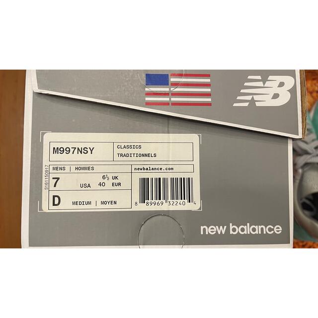 New Balance(ニューバランス)のNew Balance x Concepts M997NSY メンズの靴/シューズ(スニーカー)の商品写真