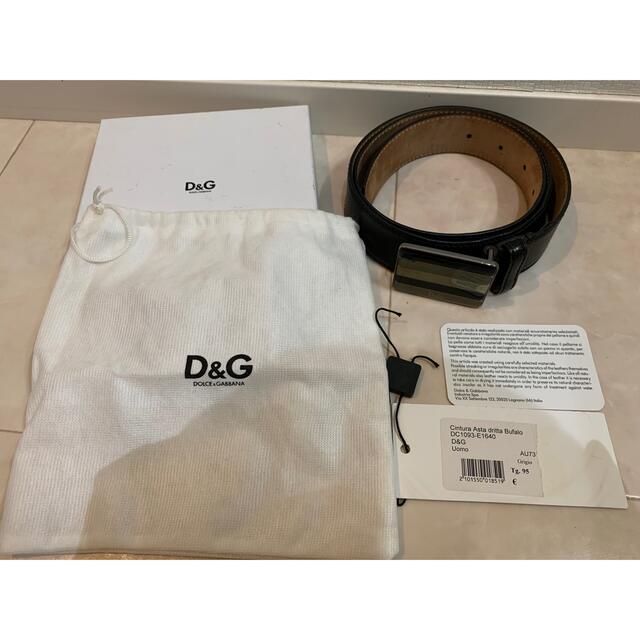 D&G スクエアバックルベルト(DOLCE & GABBANA)