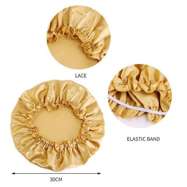 ナイトキャップ　ヘアケア　艶髪　寝るとき用帽子 コスメ/美容のヘアケア/スタイリング(ヘアケア)の商品写真