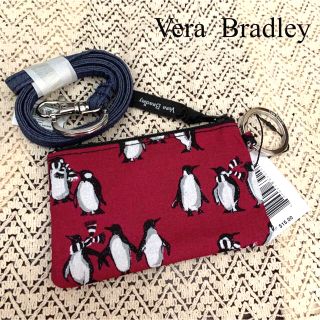 ヴェラブラッドリー(Vera Bradley)の新品　ヴェラブラッドリー　セットアップ パスケース　定期入れ　ランヤード(パスケース/IDカードホルダー)