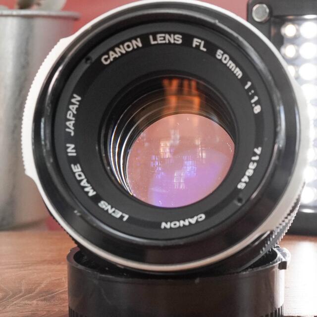 Canon(キヤノン)の【上美品】Canon FL 50mm f1.8　後期 ノスタルジックな名玉 スマホ/家電/カメラのカメラ(レンズ(単焦点))の商品写真