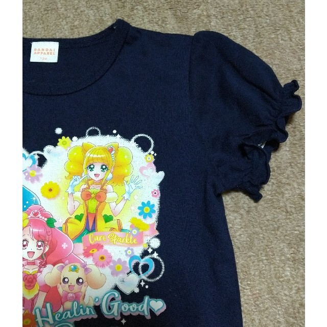 BANDAI(バンダイ)のプリキュアTシャツ　110（120） キッズ/ベビー/マタニティのキッズ服女の子用(90cm~)(Tシャツ/カットソー)の商品写真