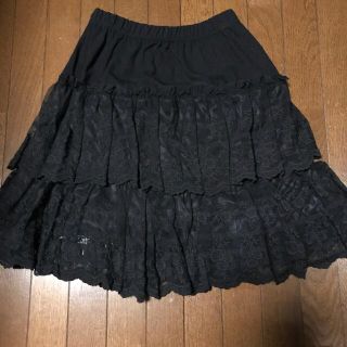 リヨン(LYON)のお値下げしました♥︎lyon deux♥︎レース、ミニスカート(ひざ丈スカート)