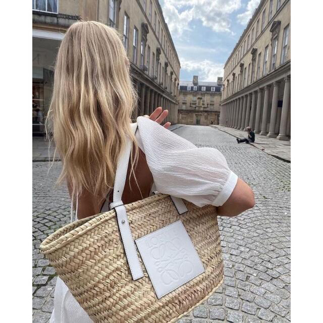 ☆極美品☆LOEWE ロエベ かごバッグ ミディアム バスケットバッグ