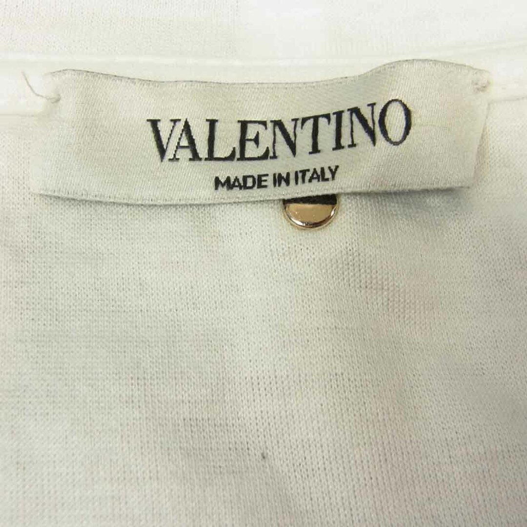 VALENTINO - VALENTINO ヴァレンティノ 半袖 Tシャツ ホワイト系 S【中古】の通販 by LIFEラクマ店